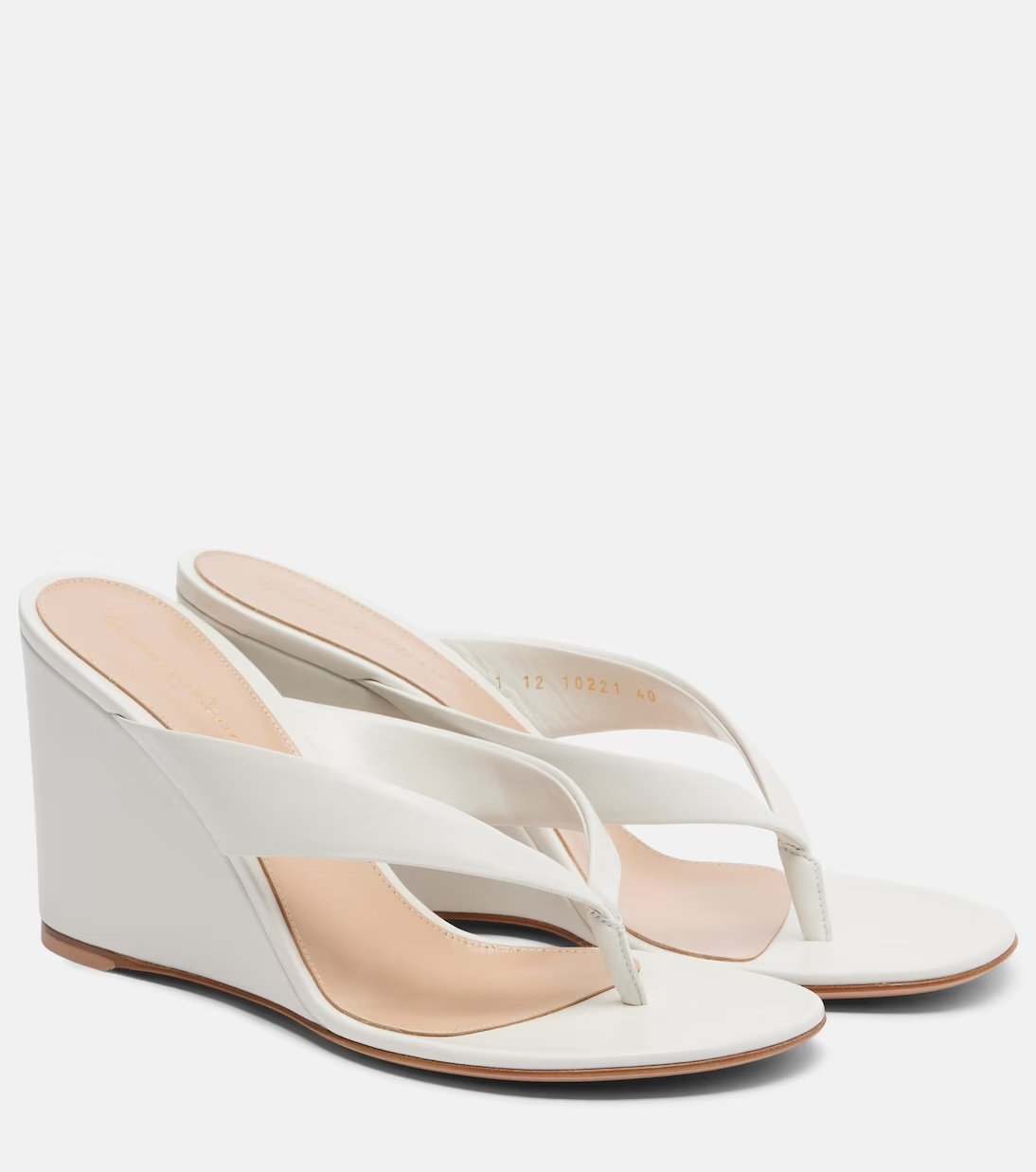 Chaussures compensées tongs Gianvito Rossi