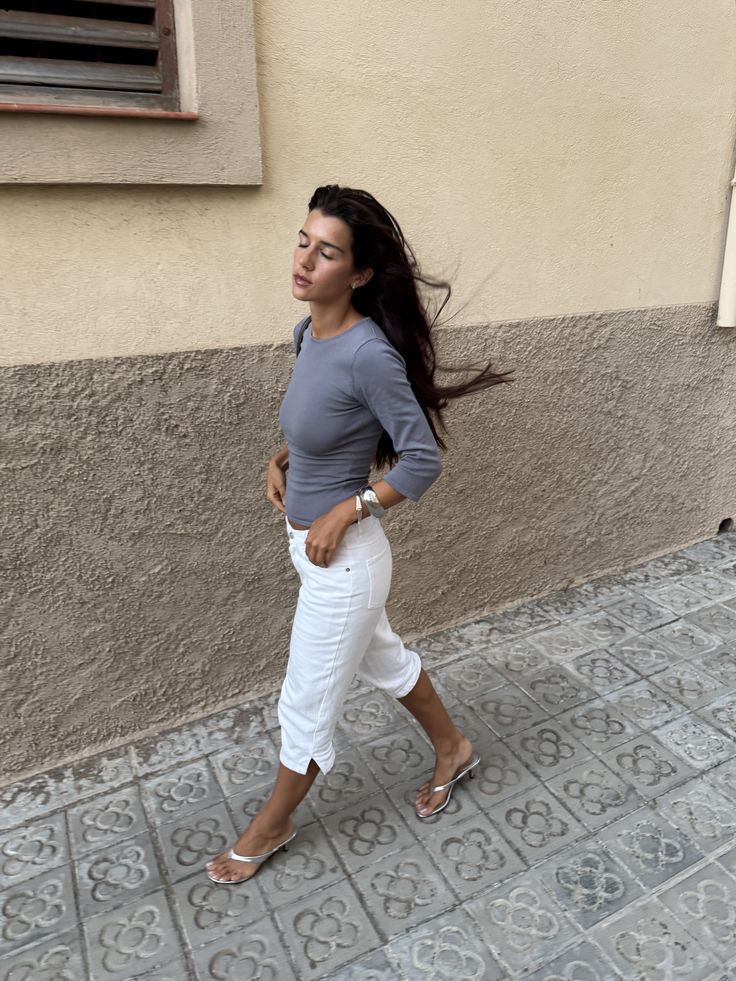 Idée look femme avec pantacourt